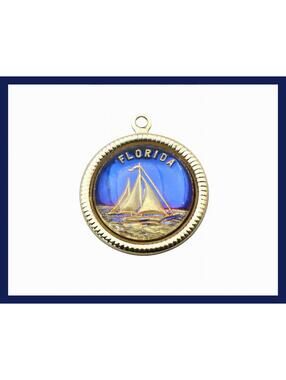 Unique NOS Vintage Florida Charms -6